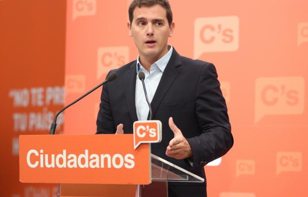 Rivera afirma que las partidas del pacto con el PP para políticas sociales se pueden cumplir: "No somos Podemos"