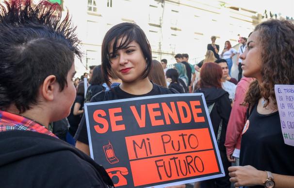 Un 84,5% del alumnado de Secundaria se adhiere en Andalucía a la huelga contra la Lomce y las reválidas