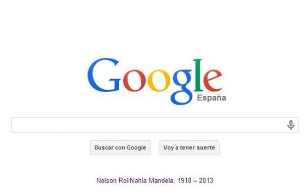 Google homenajea a Nelson Mandela