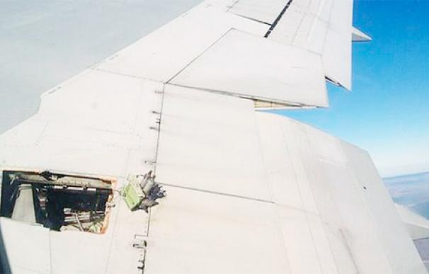 Un avión de Delta Airlines que volaba a Nueva York se sale de la pista en Barajas