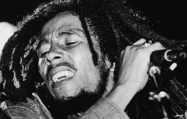 Bob Marley, en plena actuación