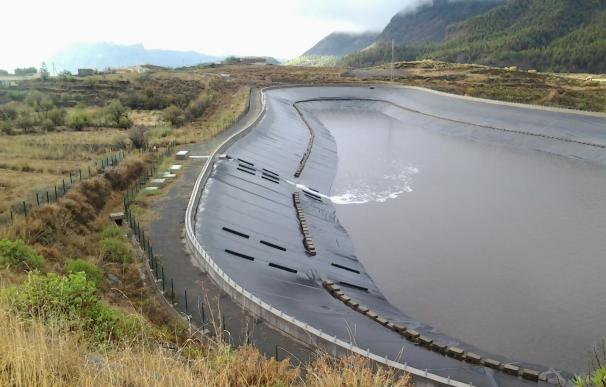 Las presas de Gran Canaria comienzan a recoger agua de la lluvia