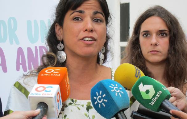 Rodríguez (Podemos) pide "dejar las cuitas internas" y centrarse en ser "alternativa a la gran coalición PSOE, PP y C's"