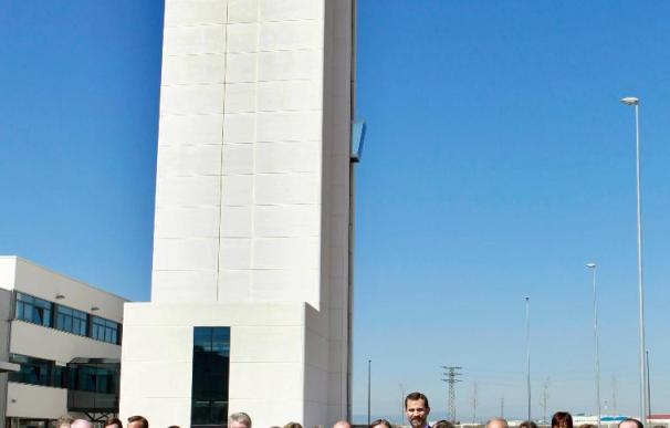 El Príncipe inaugura el nuevo centro de I+D+i de ThyssenKrupp en Móstoles