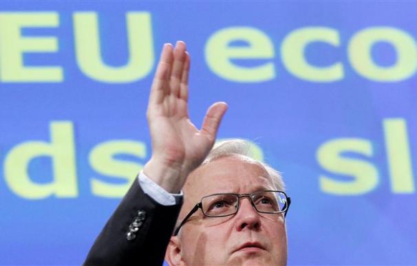 Rehn: España podría tener de un año más para reducir el déficit