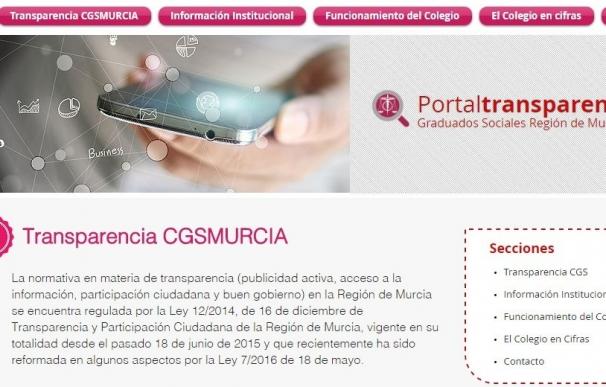 Los Graduados Sociales abren el primer Portal de la Transparencia en la Región como colegio profesional