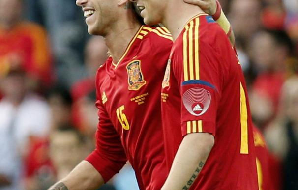 Torres abrió el marcador en el partido ante Corea