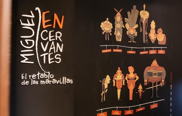 El Cervantes "más personal" llega en formato cómic a la exposición del Instituto Cervantes en Madrid