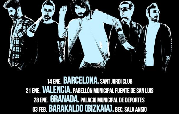 Izal ofrecerá ocho conciertos antes de retirarse de los escenarios, uno el 4 de febrero en Valladolid