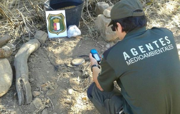 Agentes Medioambientales de C-LM desarticulan varias redes dedicadas al furtivismo en Toledo, Ciudad Real y Albacete