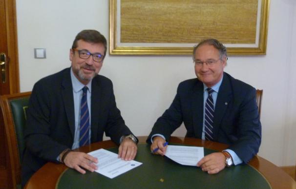 La farmacéutica Almirall firma un convenio con el Colegio de Médicos de Valladolid por la investigación y la formación