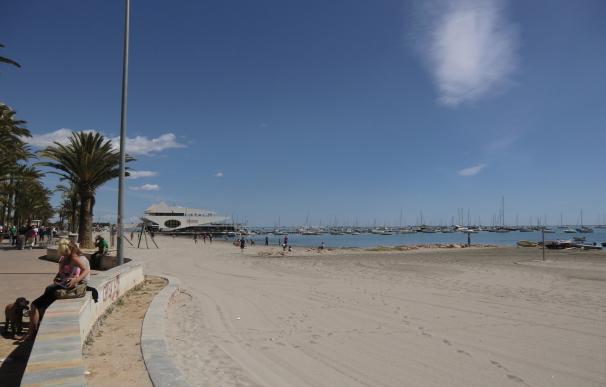 Una playa de la Región de Murcia