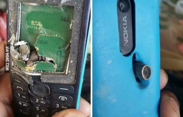 Un Nokia 301 salva la vida de un hombre al detener una bala en Afganistán