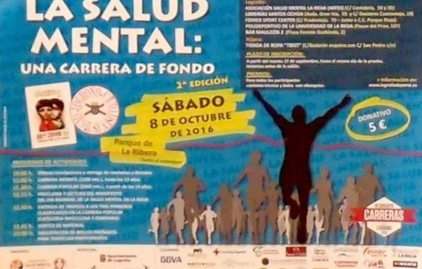 Logroño celebra este sábado la II carrera popular 'La salud mental: una carrera de fondo'