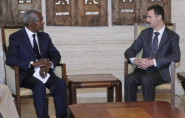 Annan exige a Al Asad medidas inmediatas para frenar la violencia