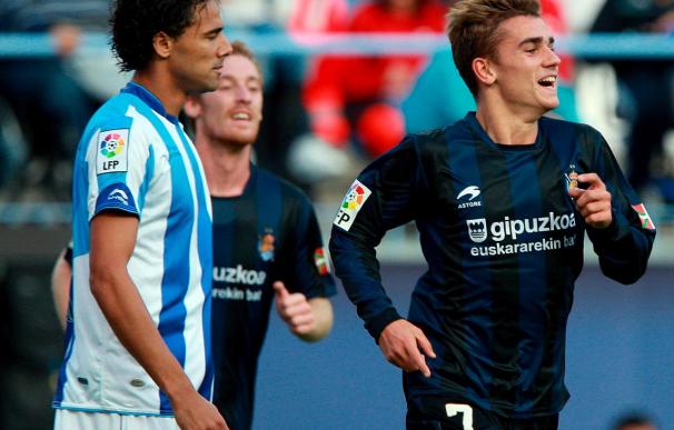 La Real Sociedad recupera efectivos para el partido ante el Málaga