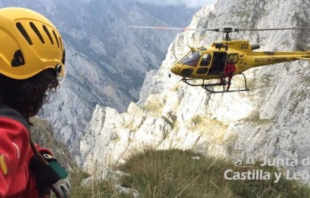 Rescatado un montañero indispuesto en Picos de Europa