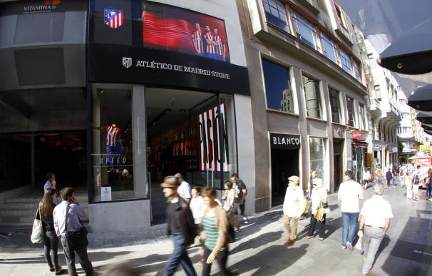 El Atlético de Madrid desembarca en la Gran Vía de Madrid con una 'flagship'