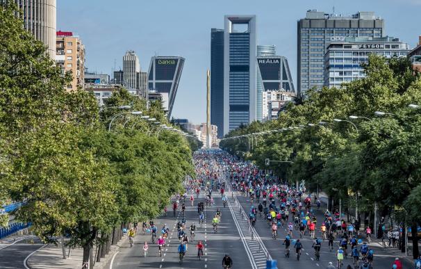 Más de 70.000 madrileños celebran la 38 edición de la Fiesta de la Bici Movistar