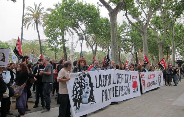 Libertad bajo fianza de 6.000 euros para la dirigente de la CGT tras 23 días en prisión