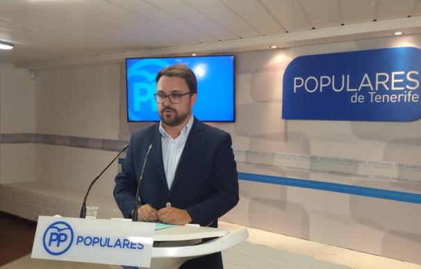Antona (PP) valora la posible abstención del PSOE y dice que no afectará al pacto en Canarias