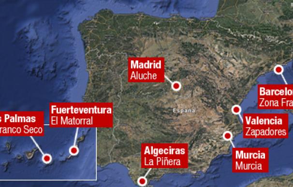 Así son los siete CIES que hay en España