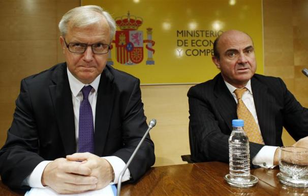 Rehn espera la ayuda para la banca española en noviembre