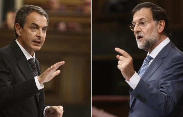 Zapatero y Rajoy protagonizan un duro enfrentamiento en su último Debate