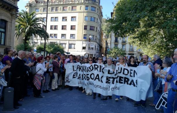 Miles de personas se manifiestan en San Sebastián para pedir la excarcelación de presos de ETA con enfermedades graves