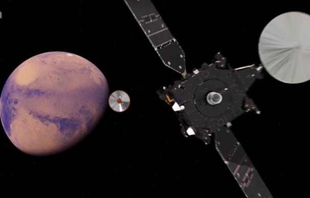La misión euro-rusa a Marte llega mañana a su fase crucial