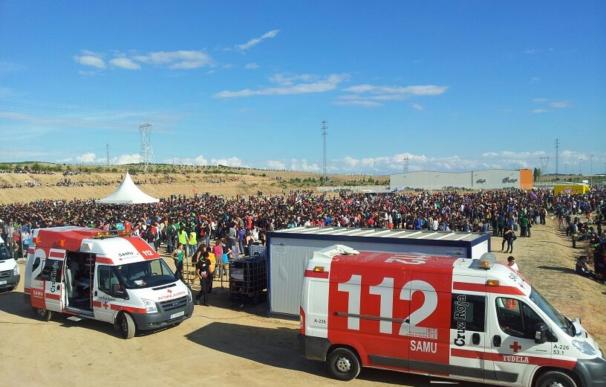 Más de 80 voluntarios y cuatro ambulancias conforman el dispositivo especial de Cruz Roja para el Nafarroa Oinez 2016