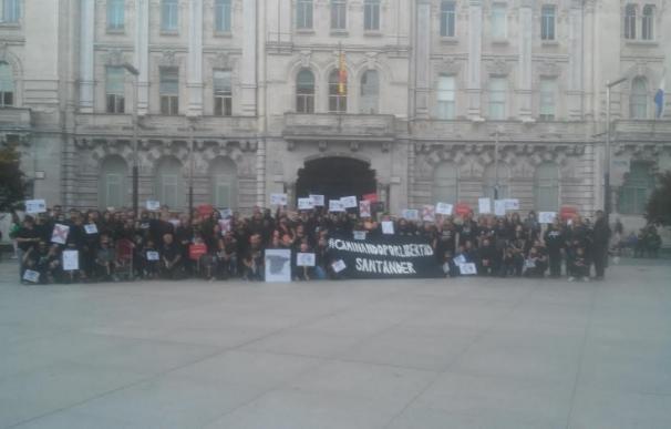 Más de 150 personas recorren las calles de Santander en contra de la trata de personas