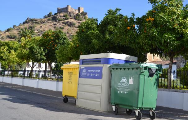 Diecinueve municipios de Badajoz se incorporan a la recogida selectiva de envases y papel