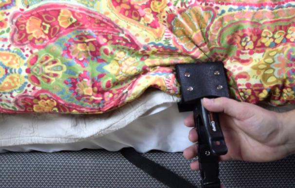 Cover Clamp, un dispositivo para evitar el robo de las sábanas