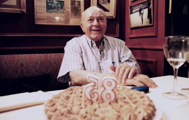 Alfredo Di Stéfano celebra con lainformacion.com su 85 cumpleaños