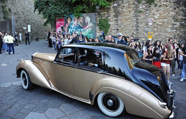 Kim Kardashian y Kanye West e invitados montan una gran fiesta en Florencia (Italia)