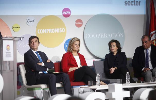 PP, PSOE, Podemos y Ciudadanos abogan por garantizar la financiación del Tercer Sector
