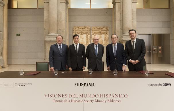 El Prado mostrará los tesoros de la Hispanic Society tras el acuerdo firmado con la institución y la Fundación BBVA