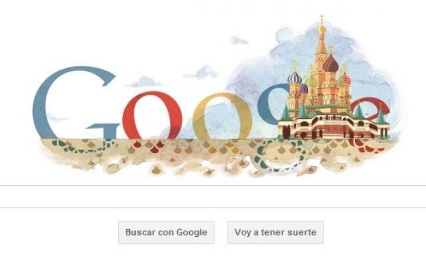 Google viaja a la Plaza Roja de Moscú con un nuevo 'doodle'