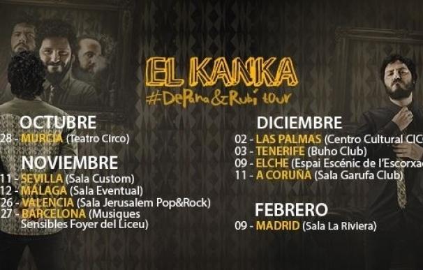 El Kanka vuelve a los escenarios con una gira de invierno que hará parada en el Teatro Circo de Murcia