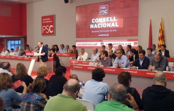 El Consell Nacional del PSC ratifica el 'no' a Rajoy y pide mantener la relación con PSOE