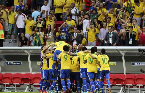 La selección brasileña venció, pero no convenció en su debut en la Copa Confederaciones