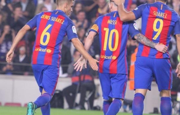 Un Barça 'fallón' gana con agonía al colista Granada