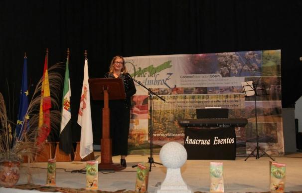 Blanca Martín dice que el Otoño Mágico del Ambroz es de las "mejores consecuencias" de las políticas de desarrollo rural