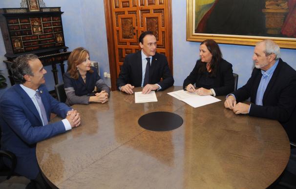 Diputación y Universidad rubrican acuerdos de colaboración por importe de 250.000 euros