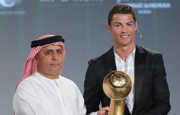 Cristiano, galardonado con el Globe Soccer al mejor jugador del año
