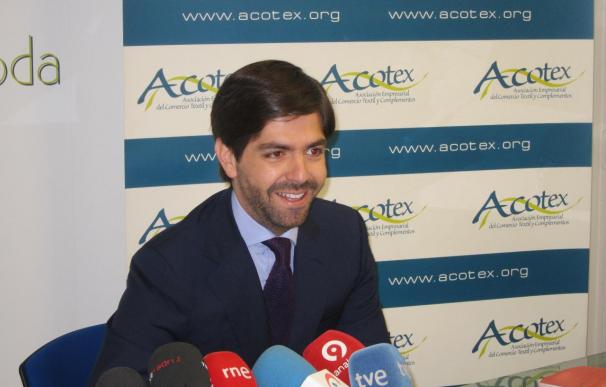 Borja Oria, presidente de la Asociación Empresarial del Comercio Textil y Complementos (Acotex)