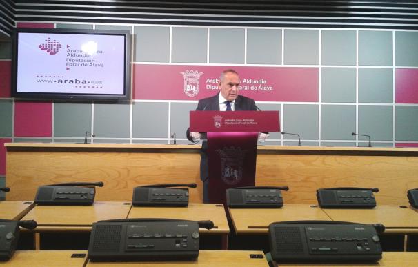 La Diputación alavesa prevé aumentar la recaudación del año 2017 en un 3,6%