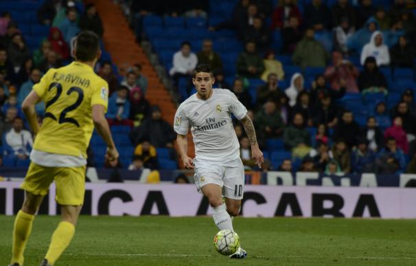 James Rodríguez vuelve a la convocatoria del Real Madrid para la visita del Legia