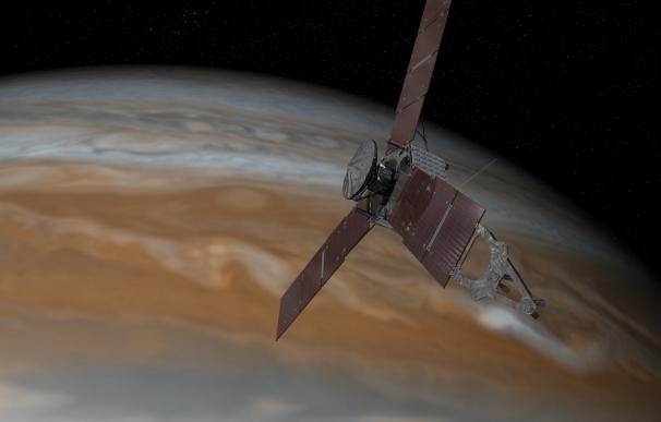 La NASA investiga una disfunción en el motor principal de la nave Juno